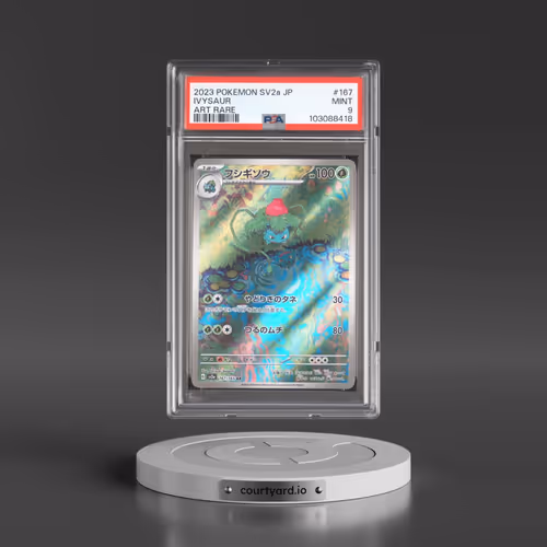 2023 Pokémon Sv2a-Pokemon 151 #167 Ivysaur - Art Rare (PSA 9 MINT)