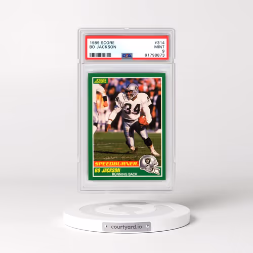 1989 Score #314 Bo Jackson (PSA 9 MINT)