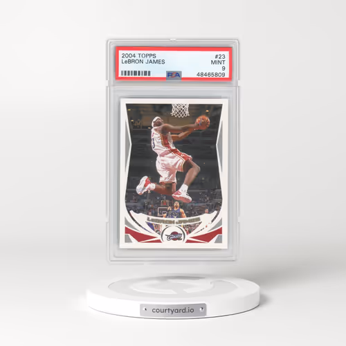 2004 Topps #23 LeBron James (PSA 9 MINT)