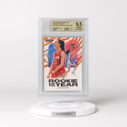 2024 Panini Instant WNBA Rookie of the Year #A Caitlin Clark (BGS 9.5 GEM MINT)