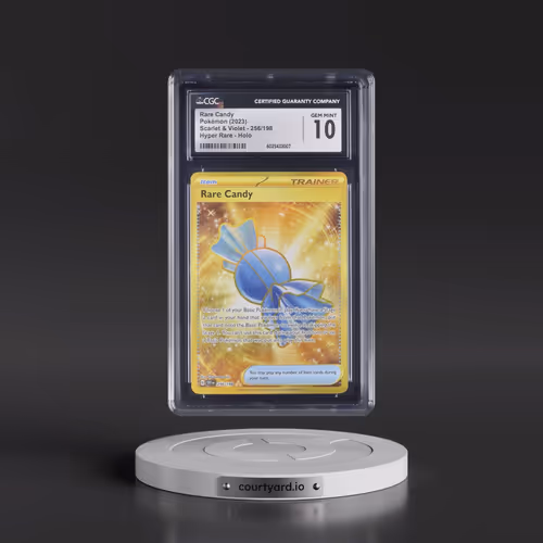 2023 Pokémon Svi EN-Scarlet & Violet #256 Rare Candy - Hyper Rare (CGC 10 GEM MINT)