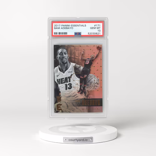 2017 Panini Essentials #171 Bam Adebayo (PSA 10 GEM MINT)