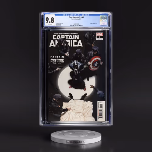 Captain America #7 CGC 9.8 White Pages (Marvel Comics, 3/19) - Universal