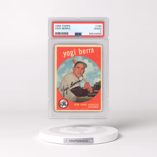 1959 Topps #180 Yogi Berra (PSA 2 GOOD)