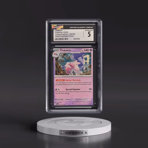 2023 Paldea Evolved - PAL EN #105/193 Tinkaton - Retail Purchase Promo (Holo) (CGC 5 EX)
