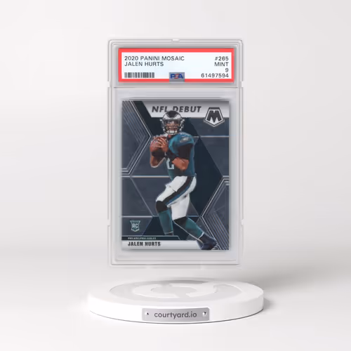 2020 Panini Mosaic #265 Jalen Hurts (PSA 9 MINT)