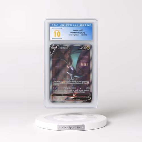 2021 Pokémon Sword & Shield Evolving Skies #196 Noivern V - Holo Full Art (CGC 10 PRISTINE)