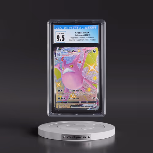 2017 Black Star Promos - Sword & Shield #SWSH099 Crobat VMAX - Holo Shining Fates Premium Collection