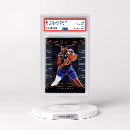 2018 Panini Select #2 DeAndre Ayton (PSA 10 GEM MINT)
