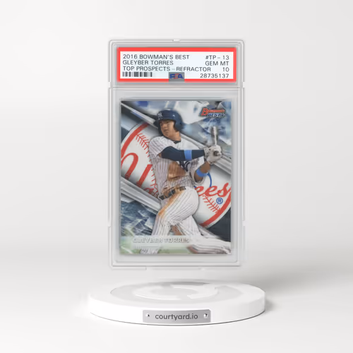 2016 Bowman's Best Top Prospects #TP-13 Gleyber Torres - Refractor (PSA 10 GEM MINT)