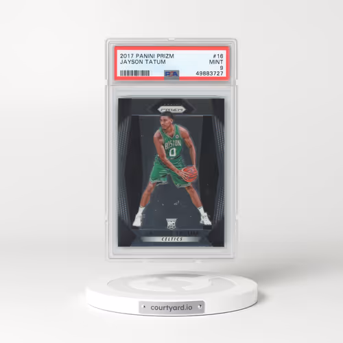 2017 Panini Prizm #16 Jayson Tatum (PSA 9 MINT)