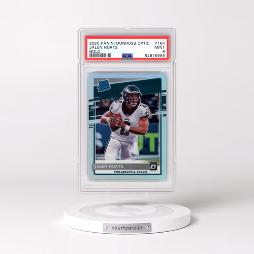 2020 Panini Donruss Optic #164 Jalen Hurts - Holo (PSA 9 MINT)