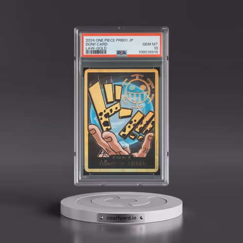 2024 One Piece Japanese PRB01-Premium Booster -One Piece Card the Best Don!! Card - Trafalgar Law-Go