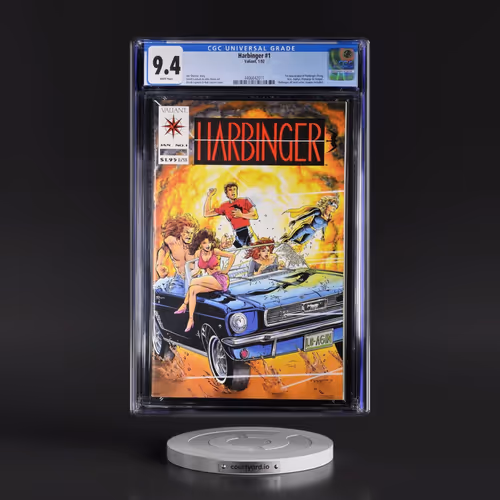 Harbinger #1 CGC 9.4 White Pages (Valiant, 1/92)