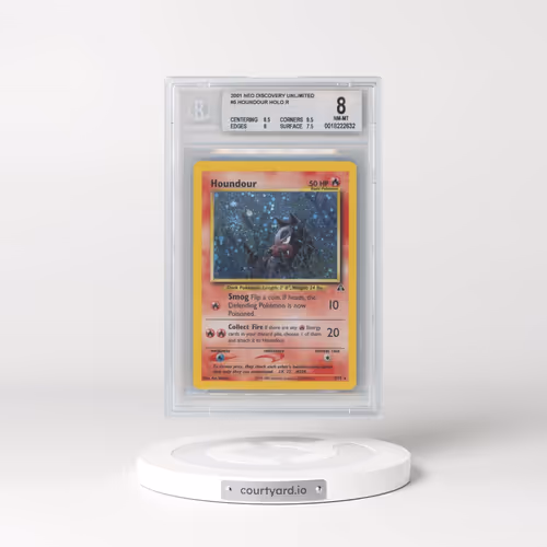 2001 Neo Discovery #5 Houndour - Holo (BGS 8 NM-MT)