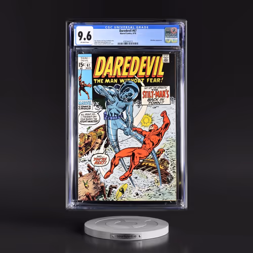 Daredevil #67 CGC 9.6 Off-white Pages (Marvel Comics, 8/70)