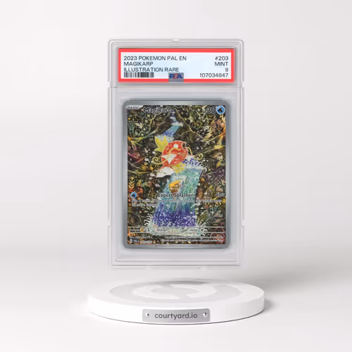 2023 Pokémon Pal EN-Paldea Evolved #203 Magikarp - Illustration Rare (PSA 9 MINT)