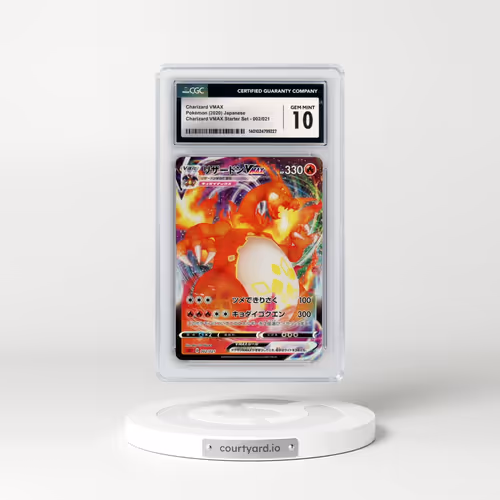 2020 Charizard VMAX Starter Set - SC (Red) #002/021 Charizard VMAX - Holo (CGC 10 GEM MINT)