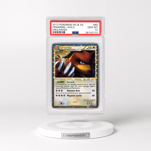 2010 HS Unleashed #89 Ursaring - Holo (PSA 10 GEM MINT)