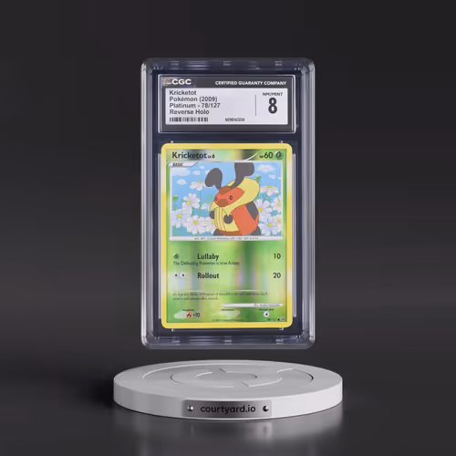 2009 Platinum #78/127 Kricketot - Reverse Holo (CGC 8 NM-MT)