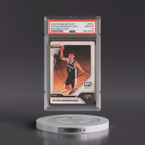 2023 Panini Instant Rps First Look #RPS1 Victor Wembanyama (PSA 10 GEM MINT)