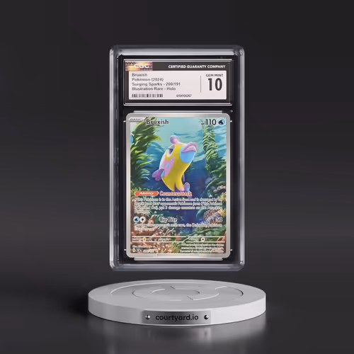 2024 Surging Sparks - SSP EN #200/191 Bruxish - Illustration Rare Holo (CGC 10 GEM MINT)