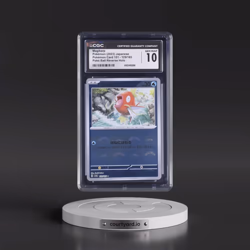 2023 Pokémon Card 151 #129/165 Magikarp - Reverse Holo Poké Ball (CGC 10 GEM MINT)
