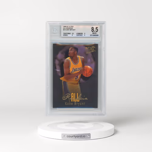 1996 Ultra All-Rookies #3 Kobe Bryant (BGS 8.5 NM-MT+)