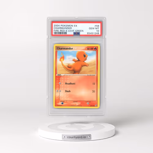 2004 Pokémon EX Fire Red & Leaf Green #58 Charmander (PSA 10 GEM MINT)