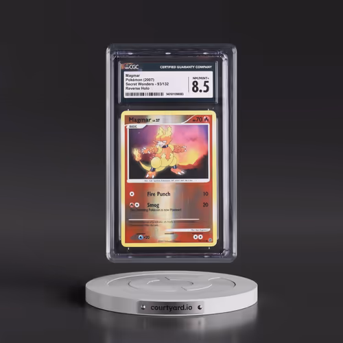 2007 Secret Wonders #93/132 Magmar - Reverse Holo (CGC 8.5 NM-MT+)