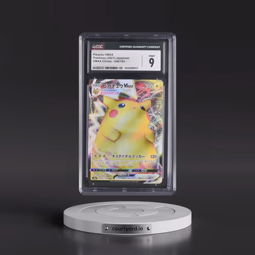 2021 VMAX Climax #046/184 Pikachu VMAX - Holo (CGC 9 MINT)