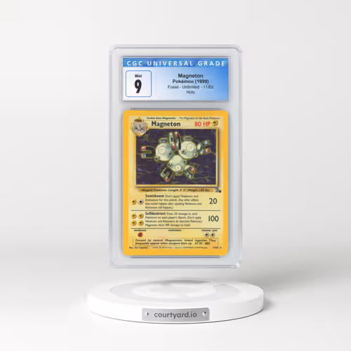 1999 Fossil #11 Magneton - Holo (CGC 9 MINT)