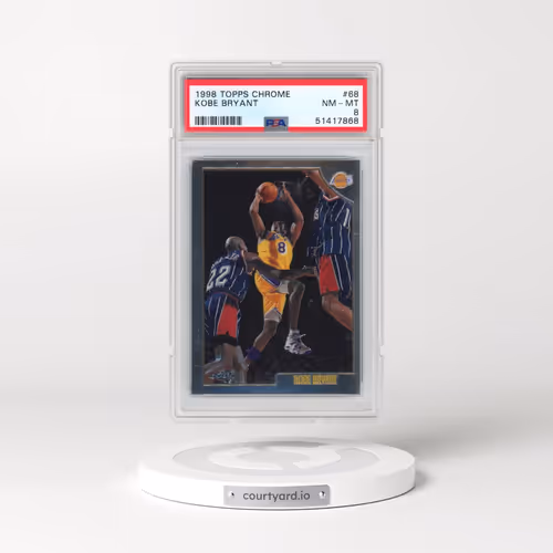 1998 Topps Chrome #68 Kobe Bryant (PSA 8 NM-MT)