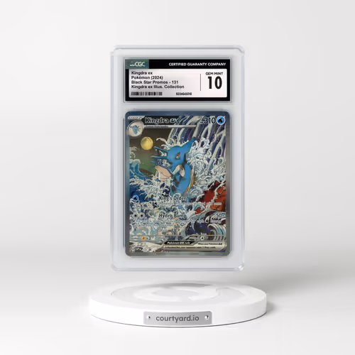 2023 Black Star Promos - Scarlet & Violet SVP EN #131 Kingdra ex - Kingdra ex Special Illus. Collection (CGC 10 GEM MINT)
