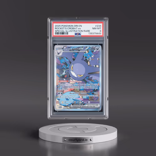 2025 Pokémon Dri EN-Destined Rivals #234 Team Rocket's Crobat EX - Holo Special Illustration Rare (P