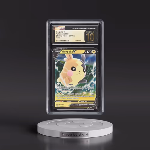 2021 Shining Fates #037/072 Morpeko V - Holo (CGC 10 PRISTINE)
