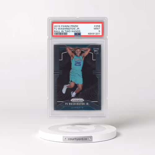 2019 Panini Prizm #258 PJ Washington Jr. - Variation (PSA 9 MINT)