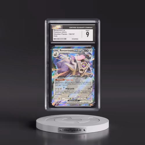 2023 Obsidian Flames - OBF EN #156/197 Revavroom ex - Holo (CGC 9 MINT)