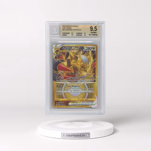 2022 Lost Origin #212 Giratina VSTAR - Secret Rare Holo (BGS 9.5 GEM MINT)