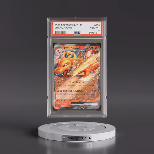 2023 Pokémon Svg-Venusaur & Charizard & Blastoise Special Deck Set EX #009 Charizard EX - Holo (PSA