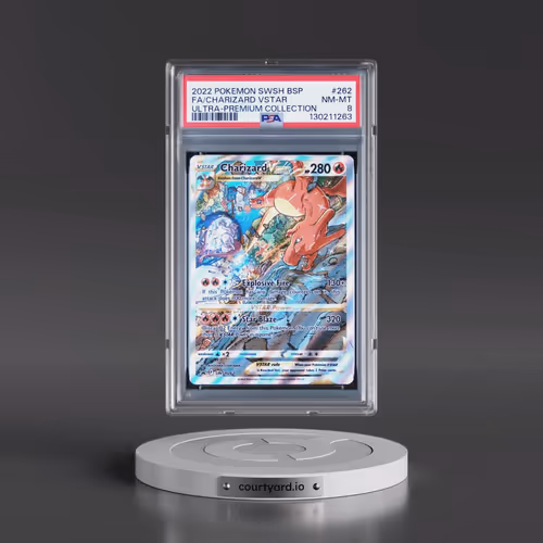 2022 Pokémon Swsh Black Star Promo #262 Charizard Vstar - Full Art Sword & Shield Ultra-Premium Coll