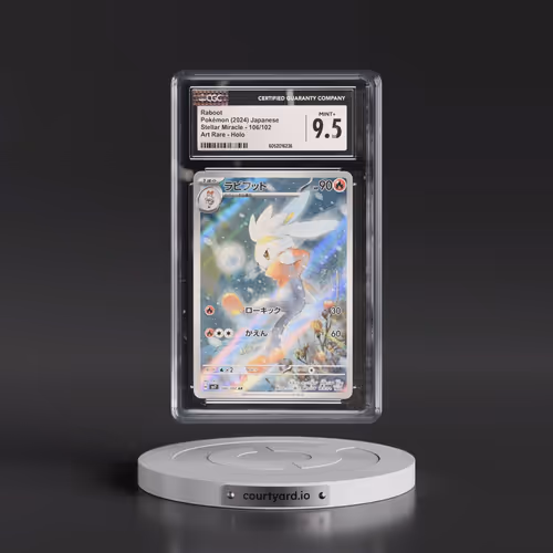 2024 Stellar Miracle #106/102 Raboot - Art Rare Holo (CGC 9.5 MINT+)