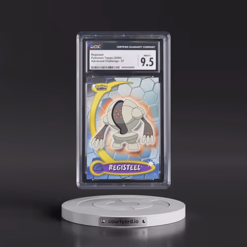 2004 Advanced Challenge #57 Registeel (CGC 9.5 MINT+)