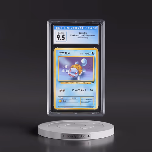 1997 Rocket Gang Squirtle (CGC 10 GEM MINT)