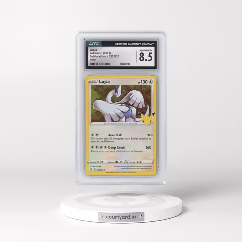 2021 Celebrations #022/025 Lugia - Holo (CGC 8.5 NM-MT+)