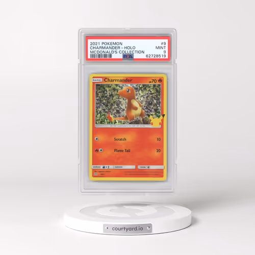2021 Pokémon Mcdonald's Collection #9 Charmander - Holo (PSA 9 MINT)