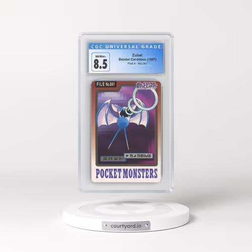1997 (Pocket Monsters on Bottom) Part 4 #041 Zubat (CGC 8.5 NM-MT+)