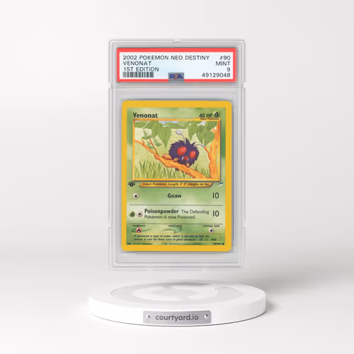 2002 Neo Destiny #90 Venonat - 1st Edition (PSA 9 MINT)