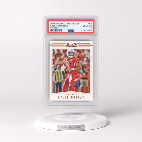 2019 Panini Chronicles Studio #S1 Kyler Murray (PSA 10 GEM MINT)