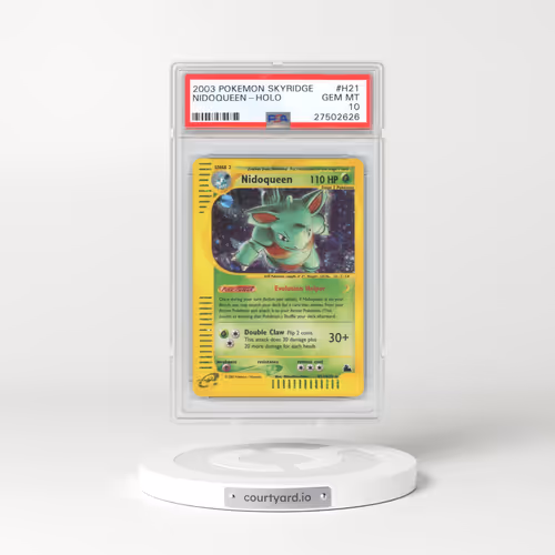 2003 Pokémon Skyridge #H21 Nidoqueen - Holo (PSA 10 GEM MINT)